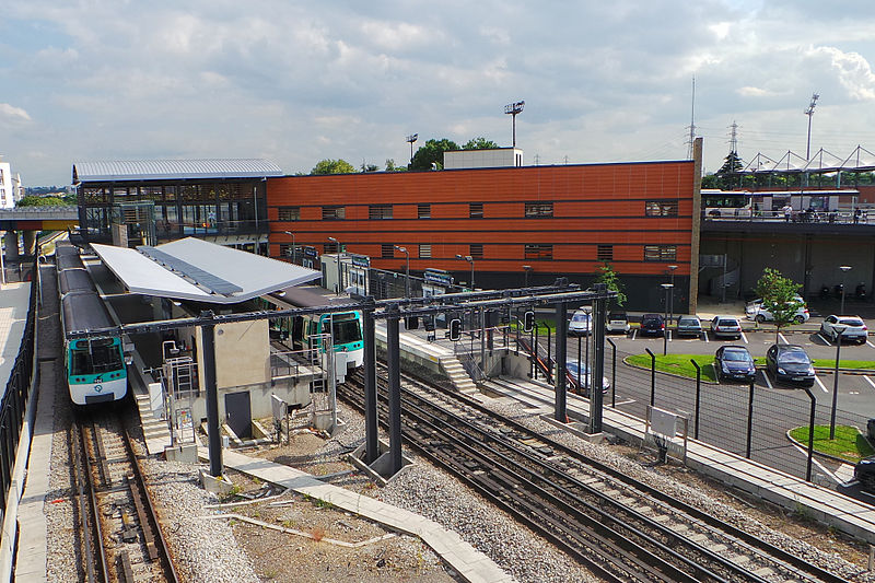 Créteil – Pointe du Lac station, on line 8 of the Paris metro