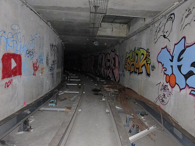 Noisy-le-Grand mini-metro tunnel