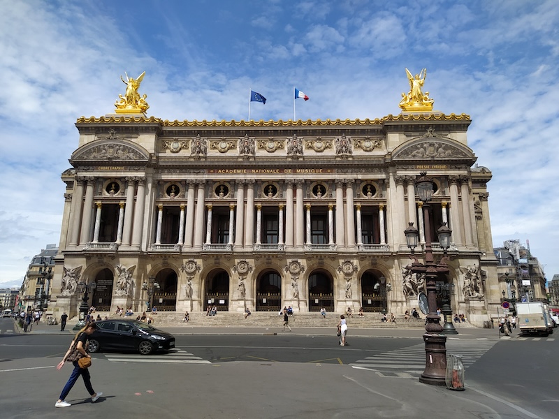 The Palais Garnier opera house