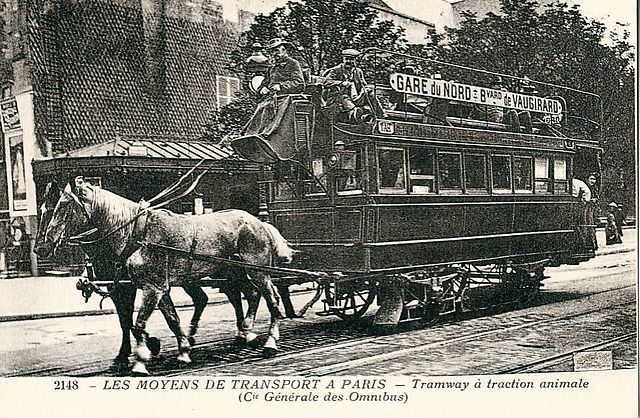 Horse-drawn tram