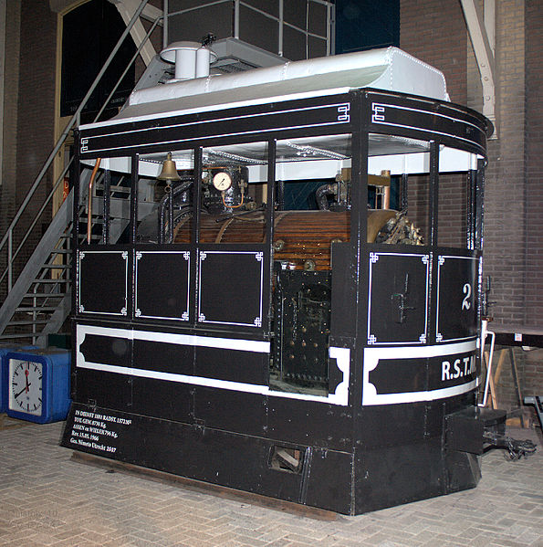 Steam tram locomotive